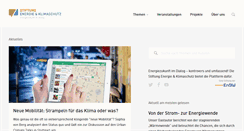 Desktop Screenshot of energieundklimaschutzbw.de